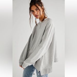 Free people reverse it & rework it sweatshirt